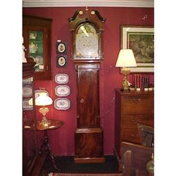 IRISH/ENGLISH MAHOGANY LONGCASE CLOCK #1292554