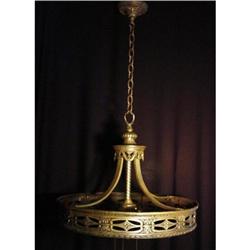 silverplated bronze chandelier #1292615