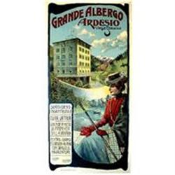 Original Grande Albergo Ardesio Poster, 1905, #1292641