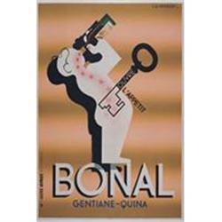 Original Cassandre poster, Bonal, Rare #1292645