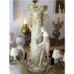 Wonderful Austrian Art Nouveau Faiance  #1292648