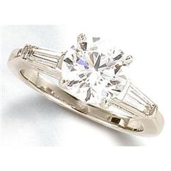 F VVS1/VS1 1.61 ct diamond engagement ring #1292651