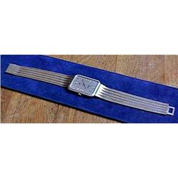 Rare Platinum Pocket Watch Wristwatch Suite Set#1292673