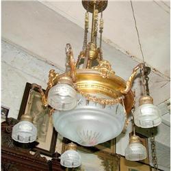 French Empire 6 lights chandelier #1292718