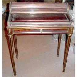 Petit French Bureau little Desk Roll-on Louis #1292725