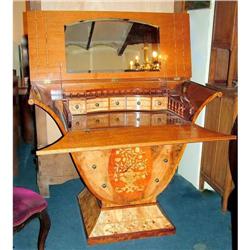 Sensational Biedermeier Drop front Desk   #1292728