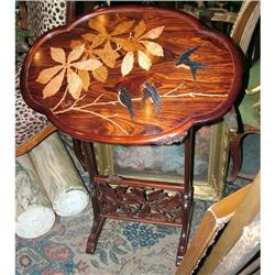 Art Nouveau  table signed Galle  #1292733