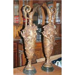 PAIR of large italian  jars renaissance style  #1292738