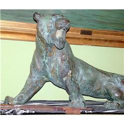 Bronze Japanese tiger Meiji period #1292758