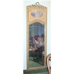 Large Trumeau   French tall mirror  #1292764