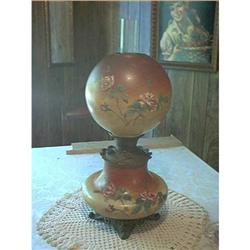 P J Handel Gone with the Wind Oil Lamp #1292771