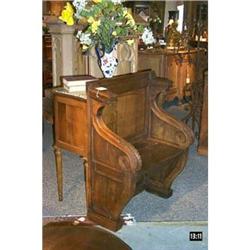 Private Church Pew #1292785