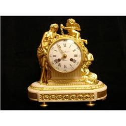 A French gilt-bronze ormolu and white marble #1292798