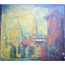 Marvellous European XX Century Painting, TETUAN#1299855