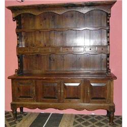 ANTIQUE PINE DRESSER CUPBOARD CABINET #1299943