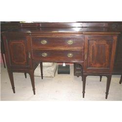 Antique Mahogany Sideboard Server Buffet #1299964