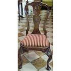 Set of 8 Mahogany Dining Chairs #1299981