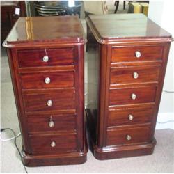 Pair English Night Stands #1300064