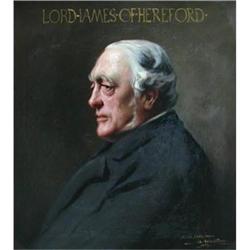 Portrait of  Sir Henry James, first Lord James #1300109