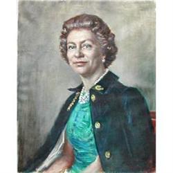 Portrait of HRH Queen Elizabeth (1926- ) #1300146