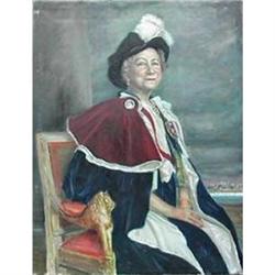 Portrait of The Queen Mother (1900-2002) #1300158