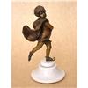 Image 1 : Bronze Figure of a Boy Skating #1300256