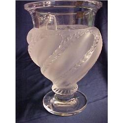 Vintage Lalique Clear & Frosted Grecian Urn #1300302