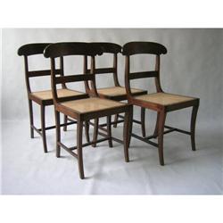 CHAIRS, SET OF 4 ROSEWOOD MINEIRINHAS #1300459