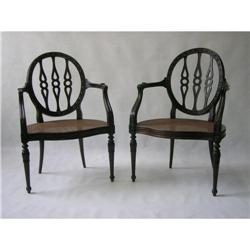 Elegant pair of  Adams 1900' decorative Chairs #1300463