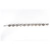 Image 3 : Labradorite, diamond and blackened silver bracelet