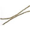 Image 2 : Faceted diamond bead and 18k gold necklace