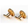 Image 4 : Diamond and vermeil silver cufflinks