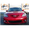 Image 2 : L1 --  2005 MAZDA 3  , Red , 230322  KM's