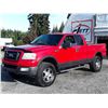 Image 1 : G6A --  2004 FORD F150 SUPERCREW 4X4 FX4 , Red , 235680  KM's