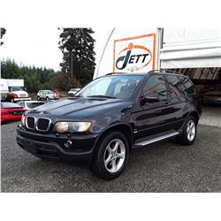 G6 --  2003 BMW X5 3.OI , Black , 127734  KM's