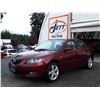 Image 1 : A12D --  2006 MAZDA 3 I  , Red , 305102  KM's