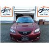 Image 2 : A12D --  2006 MAZDA 3 I  , Red , 305102  KM's
