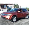 Image 1 : K5 --  2003 NISSAN MURANO SL , Orange , 226466  KM's