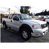 Image 3 : G6 --  2004 FORD F150 EXT CAB 4X4 , Silver , 219245  KM's