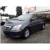 Image 1 : A8 --  2006 HONDA ODYSSEY EXL , Grey , 238760 MILES