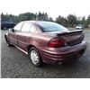 Image 7 : A12E --  2000 PONTIAC GRAND AM , Brown , 146167  KM's