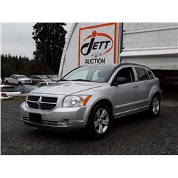D1 --  2011 DODGE CALIBER SXT , Silver , 206099  KM's