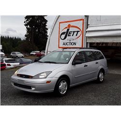 A12M --  2003 FORD FOCUS SE  , Grey , 230170  KM's "NO RESERVE"
