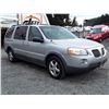 Image 3 : K4 --  2005 PONTIAC MONTANA SV6  , Silver , 254335  KM's