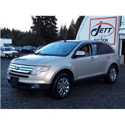 F1 --  2007 FORD EDGE SEL PLUS , Brown , 144796  KM's