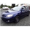Image 1 : A5 --  2005 MAZDA 3  , Blue , 229256  KM's "NO RESERVE"
