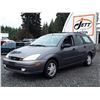 Image 1 : A10 --  2002 FORD FOCUS SE  , Grey , 241562  KM's "NO RESERVE"