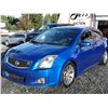 Image 1 : K2 --  2009 NISSAN SENTRA SE-R SPEC V , Blue , 178318  KM's
