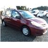 Image 3 : K1 --  2008 TOYOTA SIENNA CE  , Red , 261331  KM's