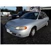 Image 1 : A12K --  1996 HYUNDAI ELANTRA GL , Silver , 136896  KM's "NO RESERVE"